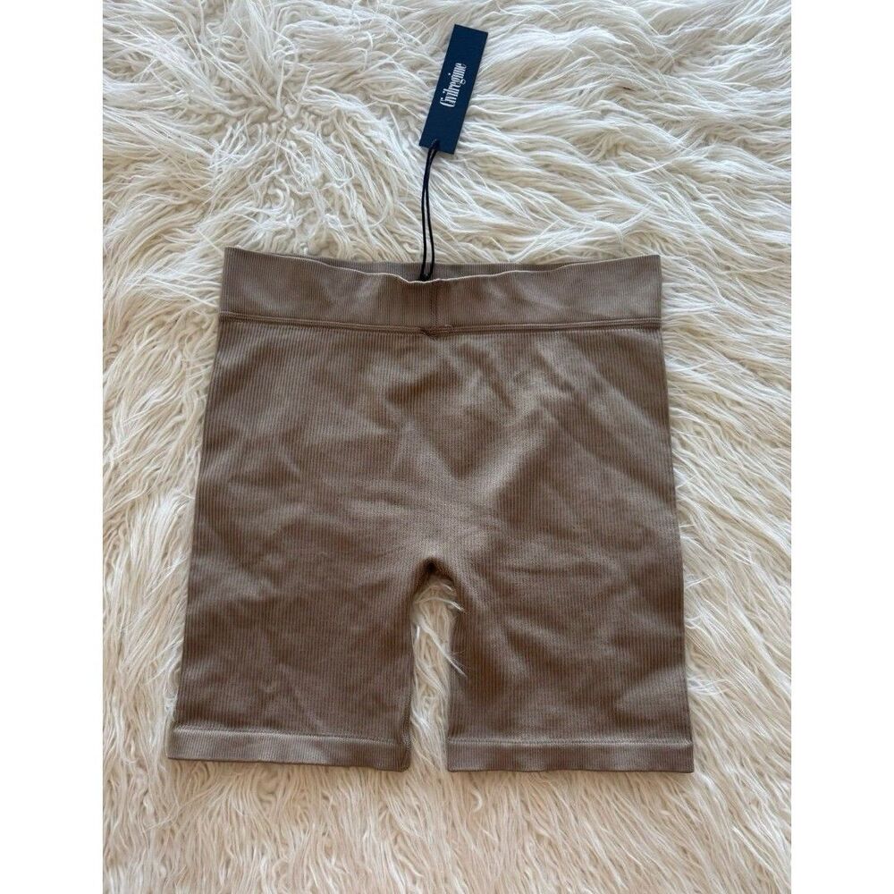 Civil Regime x No Tomorrow Ribbed Biker Shorts Size XL - Picture 5 of 8